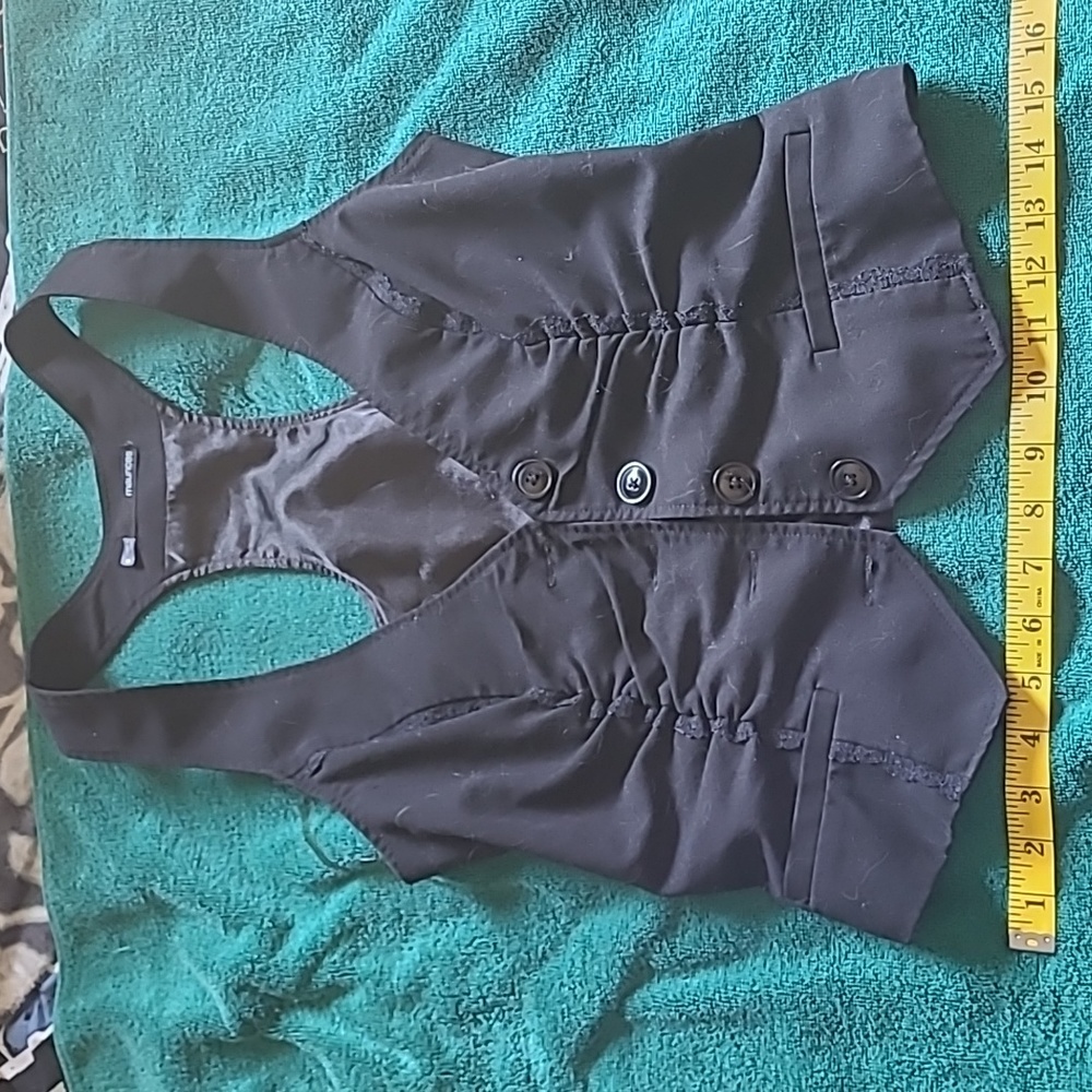 Maurices black vest